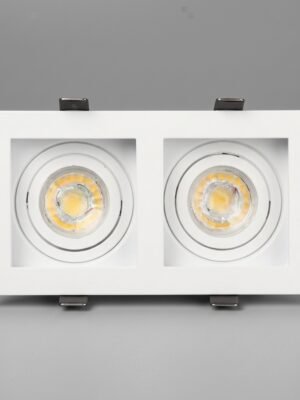 Professional_product_photo_editi…_20260925230730_4 سبوت فارغ ثنائى متحرك ابيض بلاستيك فتحة 9×17 سم